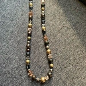 Eclectic beaded necklace